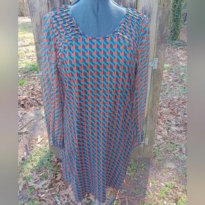 love, Fire colorful Midi Dress L